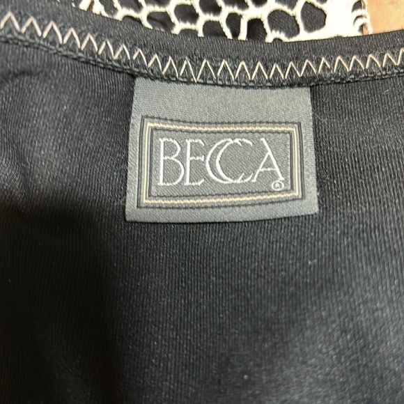 Becca crochet overlay two piece bikini with hardware detail size M - Picture 7 of 8